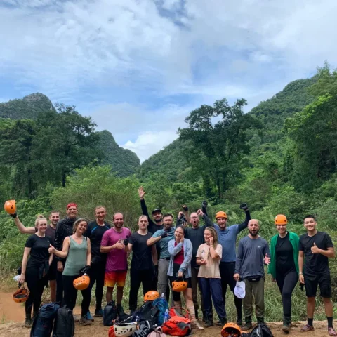 DN Adventure group in the mountains